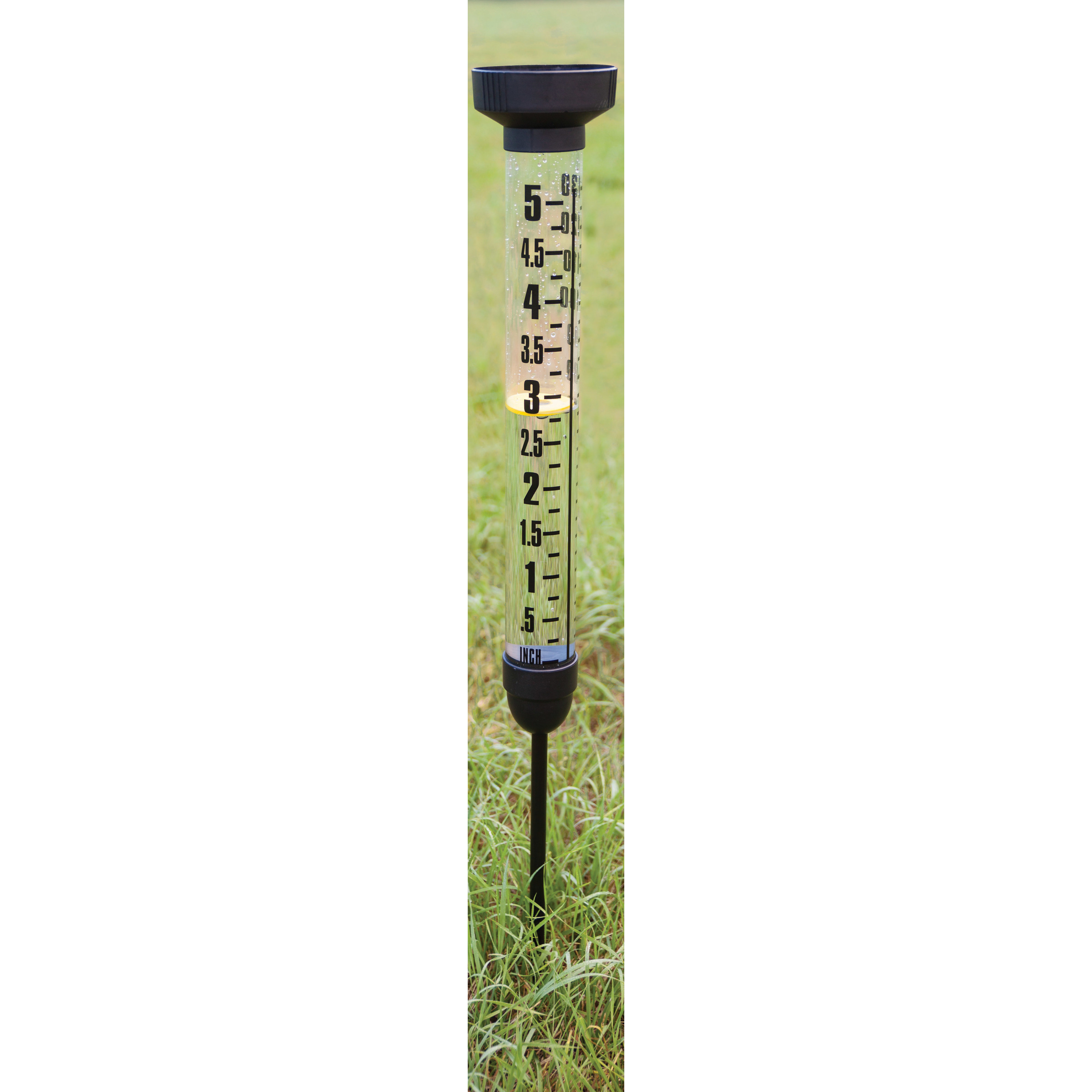 1x Regenmeter-neerslagmeter kunststof 105 cm