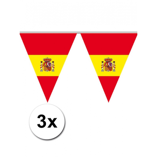 3 vlaggenlijnen van Spanje