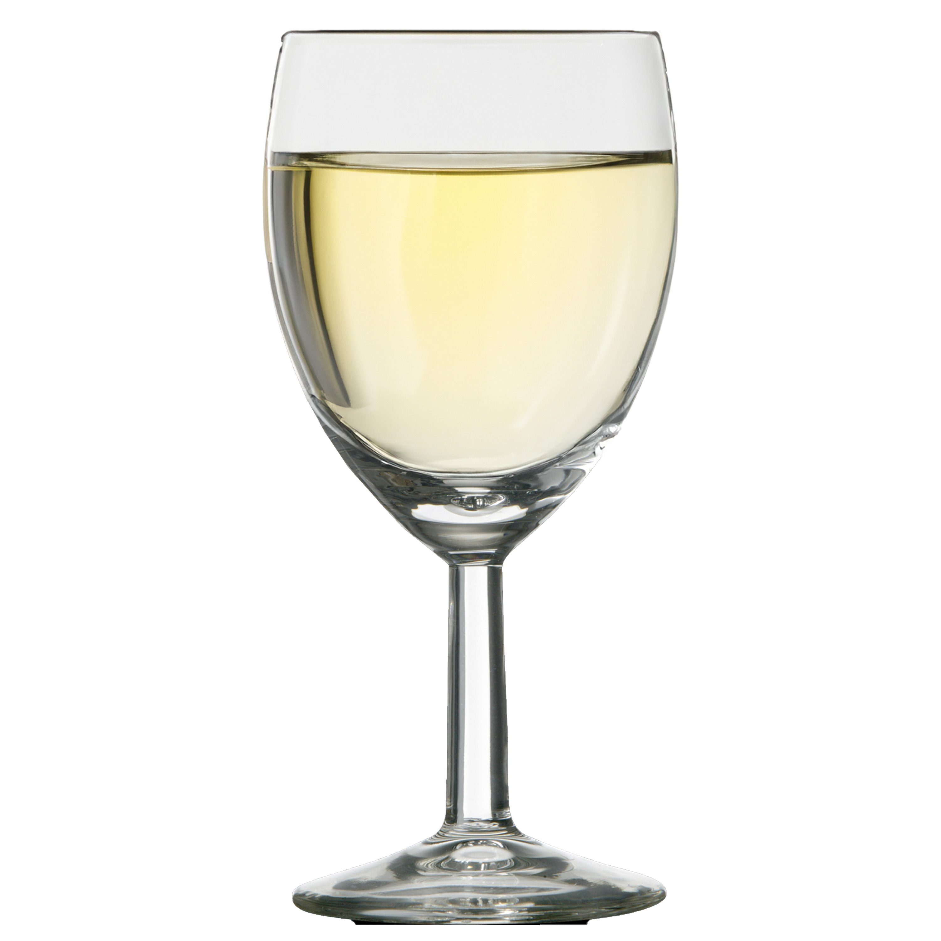 6x Moderne wijnglazen voor witte wijn 24 cl