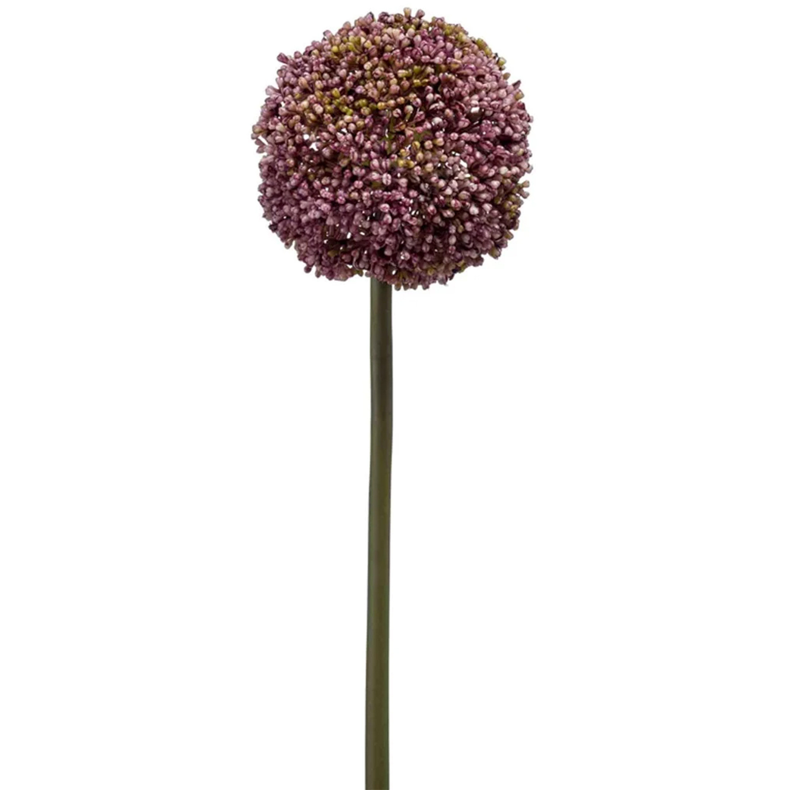 Allium-Sierui kunstbloem losse steel paars 75 cm Natuurlijke uitstraling