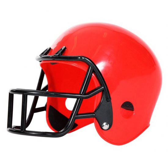 American football helm rood voor kinderen