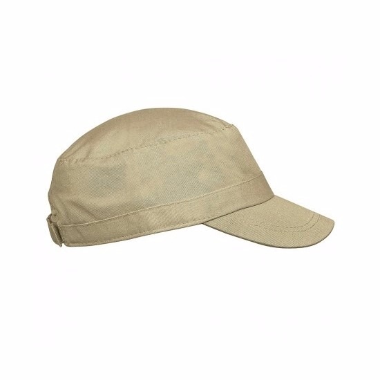 Army cap beige voor volwassenen