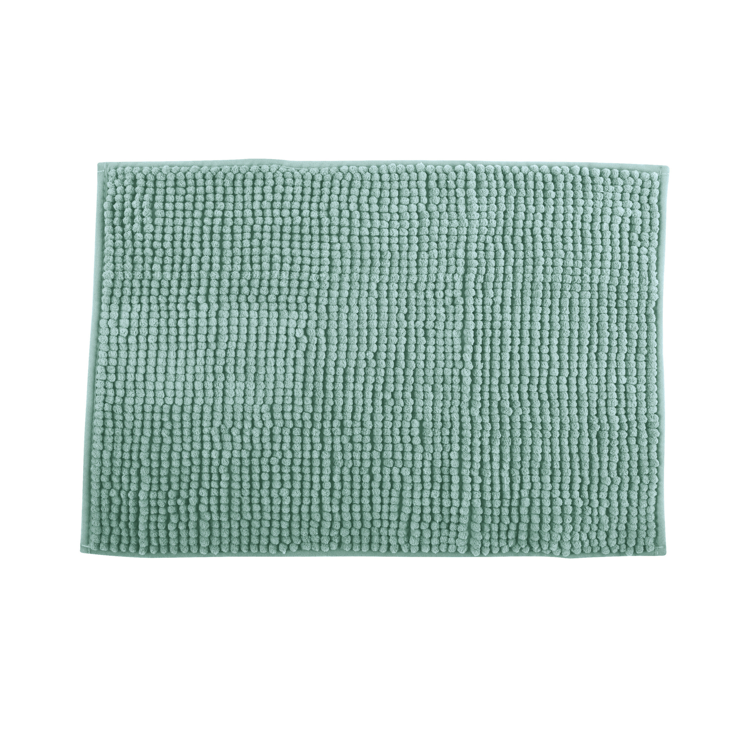 Badkamerkleedje-badmat tapijt kleedje voor op de vloer lichtgroen 60 x 90 cm