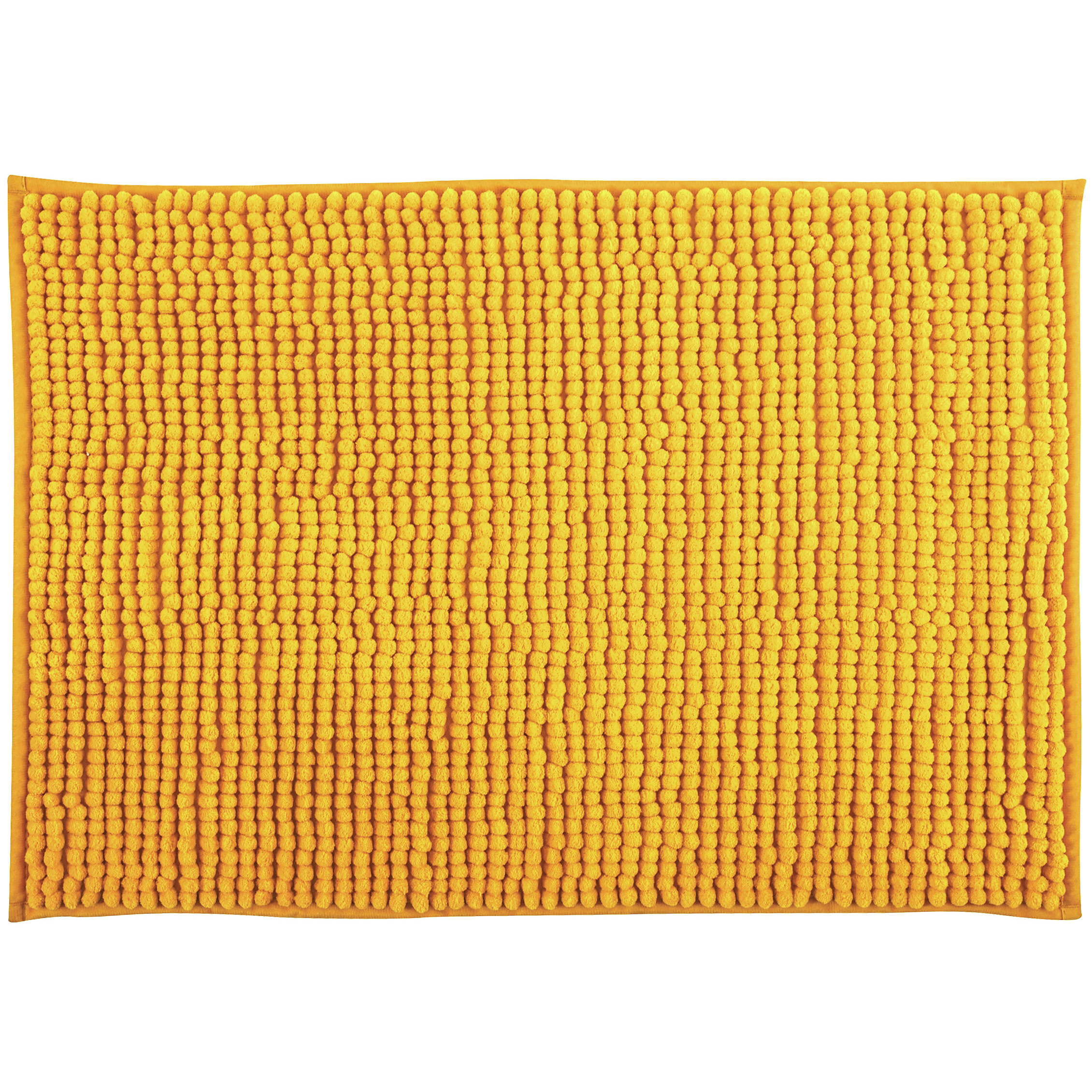 Badkamerkleedje-badmat tapijt kleedje voor op de vloer saffraan geel 60 x 90 cm