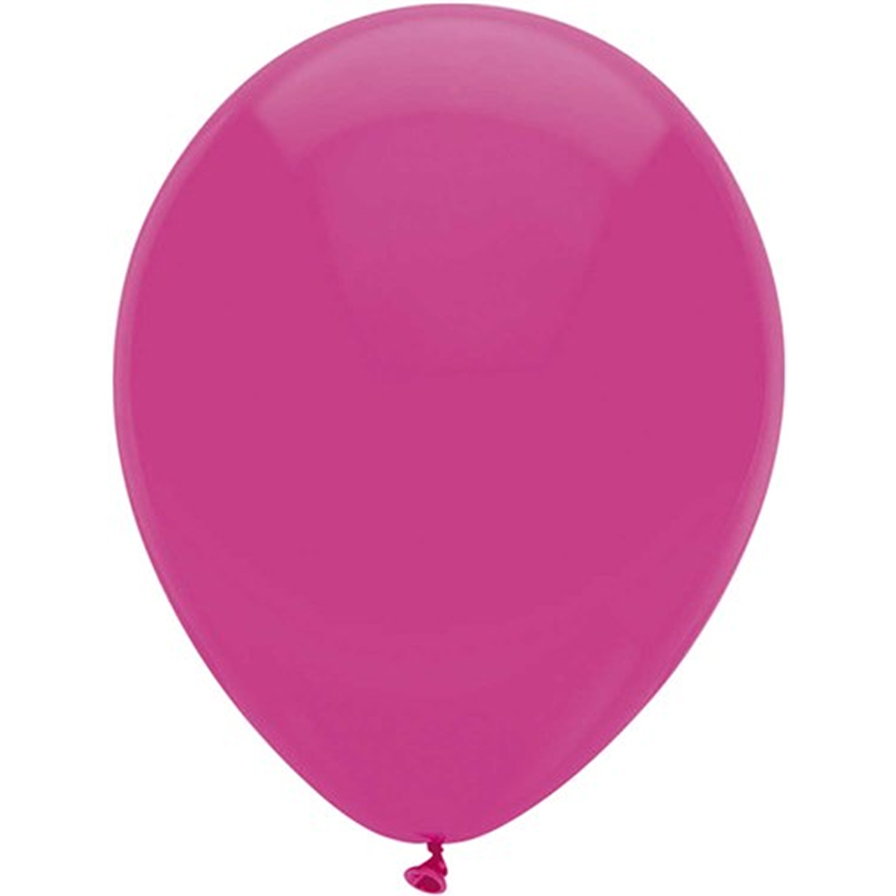 Ballonnen donkeroze verjaardag-thema feest 100x stuks 29 cm