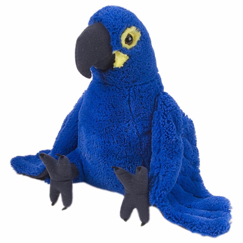 Blauwe Macaw papegaai 30cm