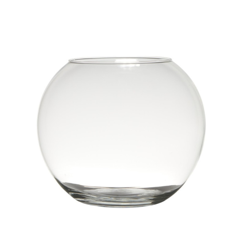 Bol vaas-terrarium vaas D30 x H23 cm glas transparant