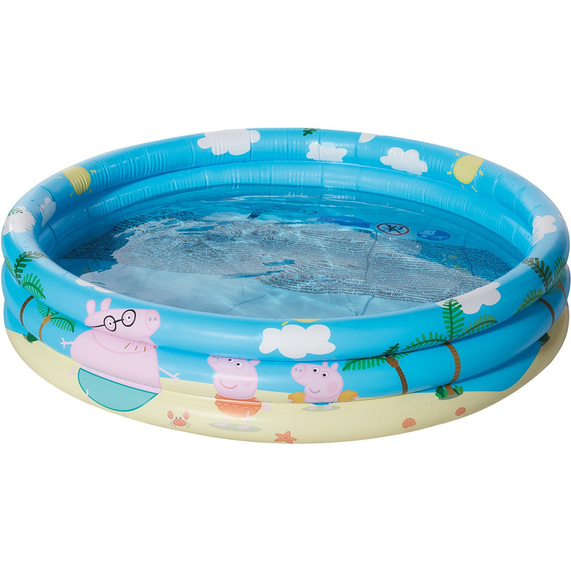 Buitenspeelgoed zwembaden Peppa Pig-Big rond 100 x 23 cm voor jongens-meisjes-kinderen