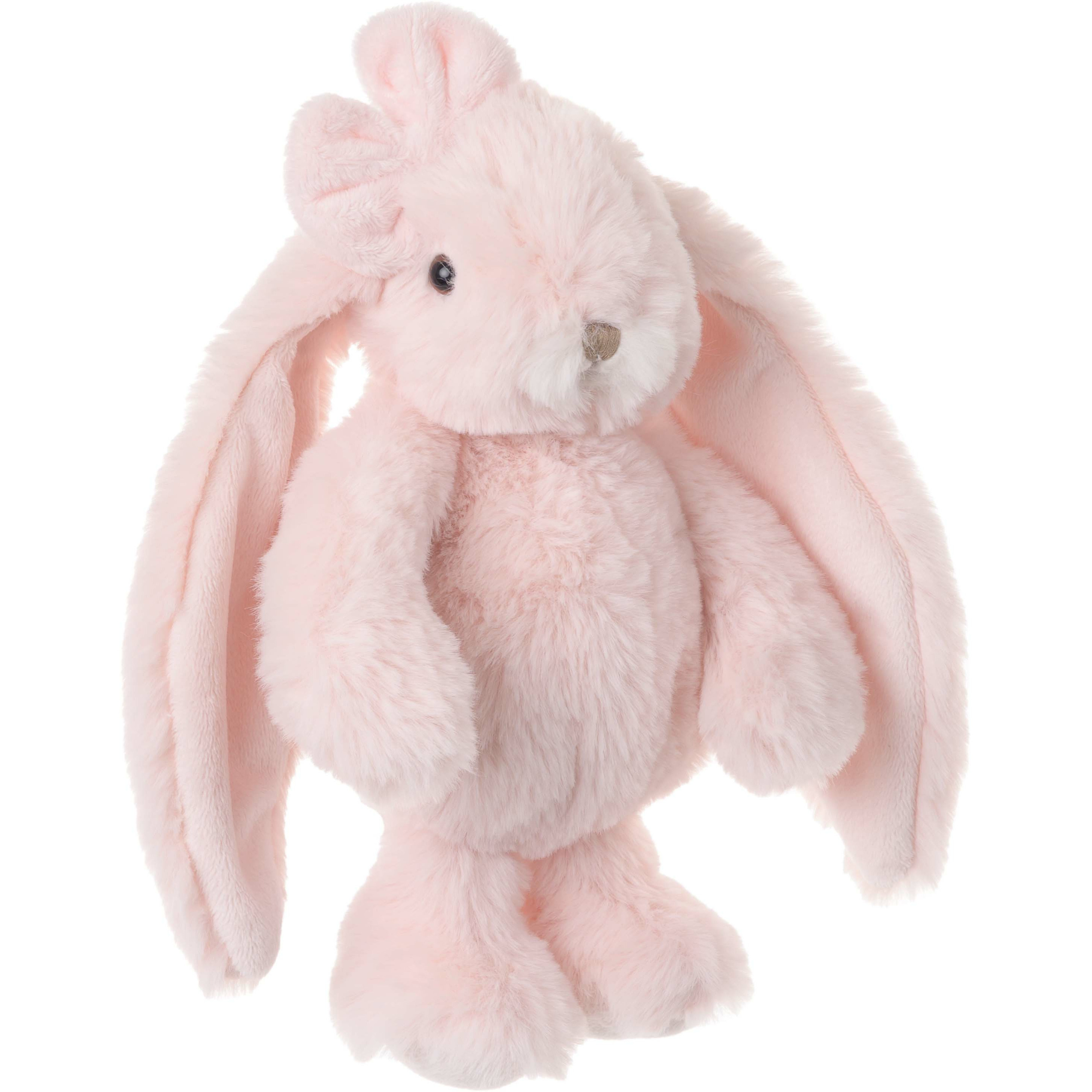 Bukowski pluche konijn knuffeldier lichtroze staand 22 cm luxe knuffels