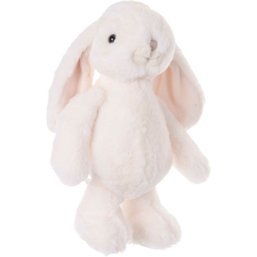 Bukowski pluche konijn knuffeldier wit staand 25 cm luxe knuffels