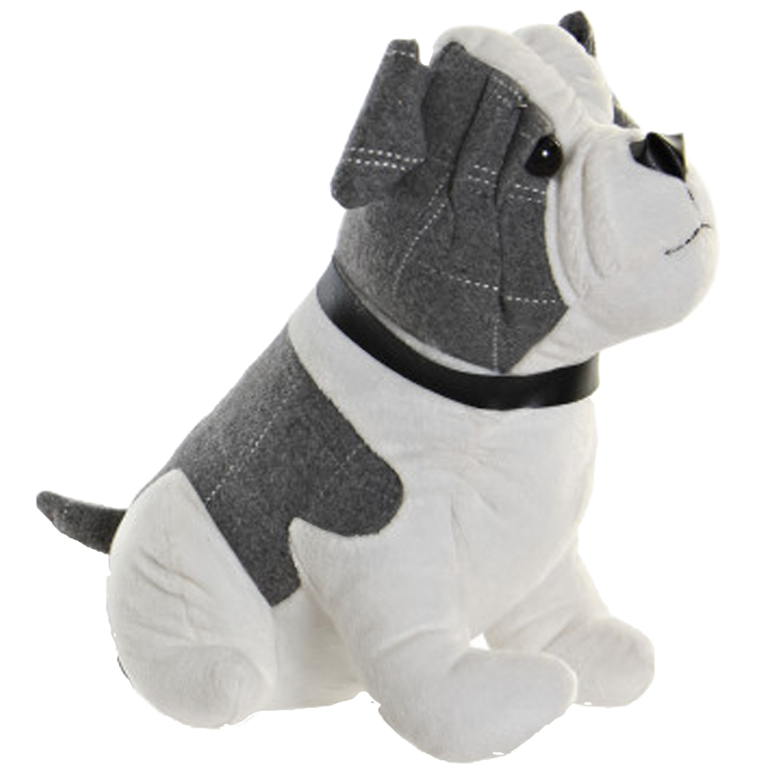 Deurstopper 1 kilo gewicht Hond Franse Bulldog grijs 29 x 26 cm