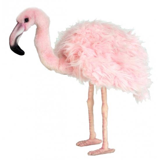 Flamingo knuffeldier 38 groot