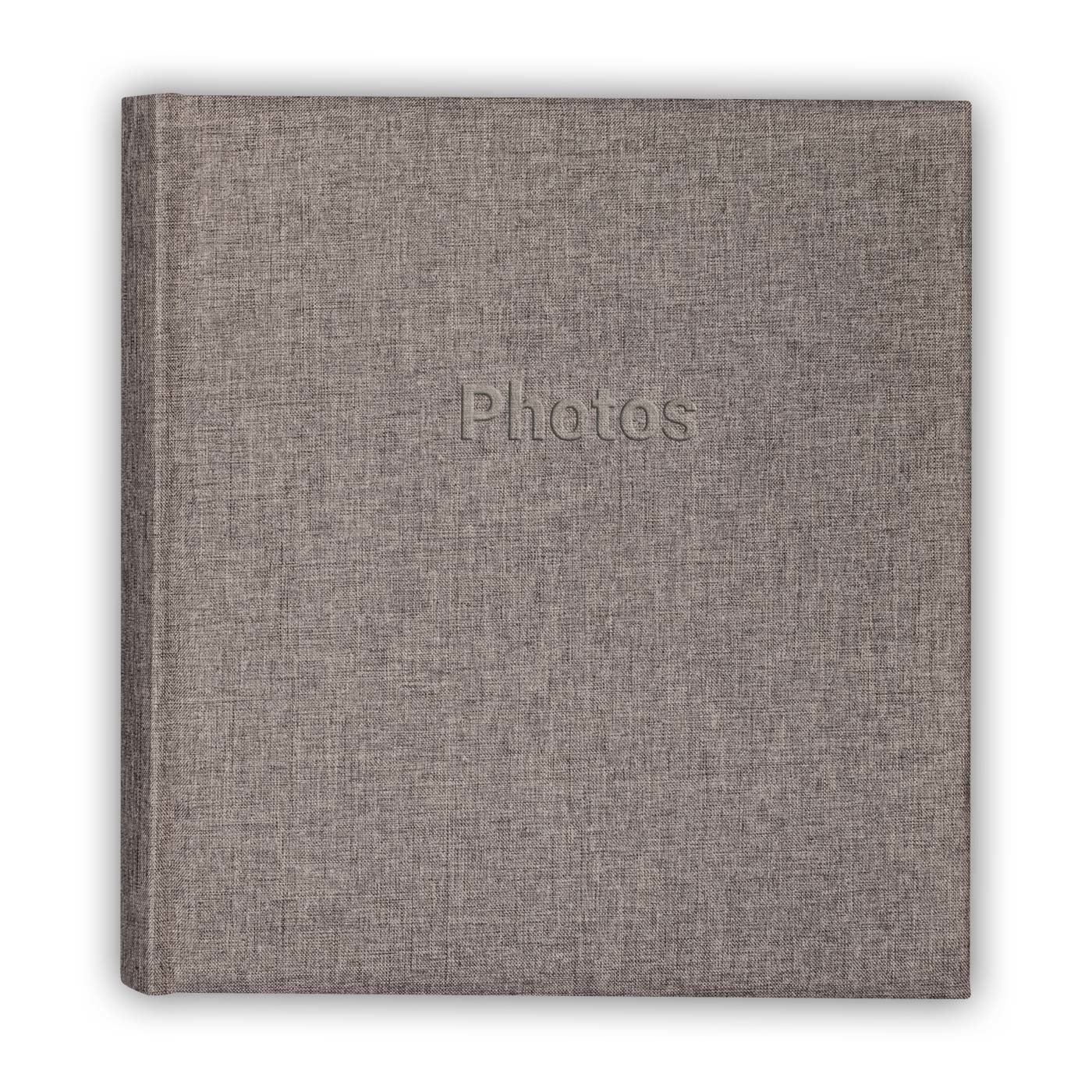Fotoboek-fotoalbum met 30 paginas bruin 29 x 31 x 4 cm
