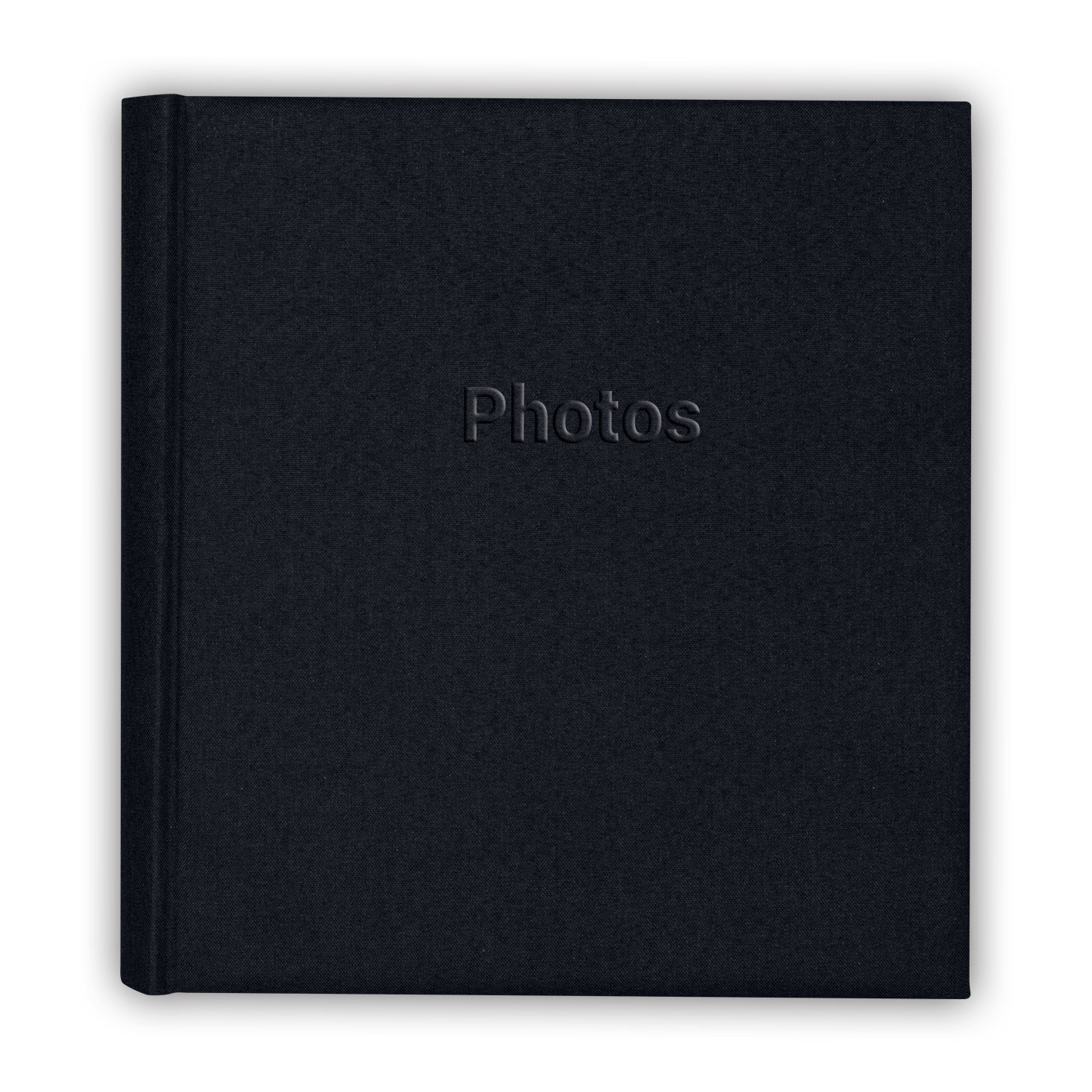Fotoboek-fotoalbum met 30 paginas zwart 29 x 31 x 4 cm