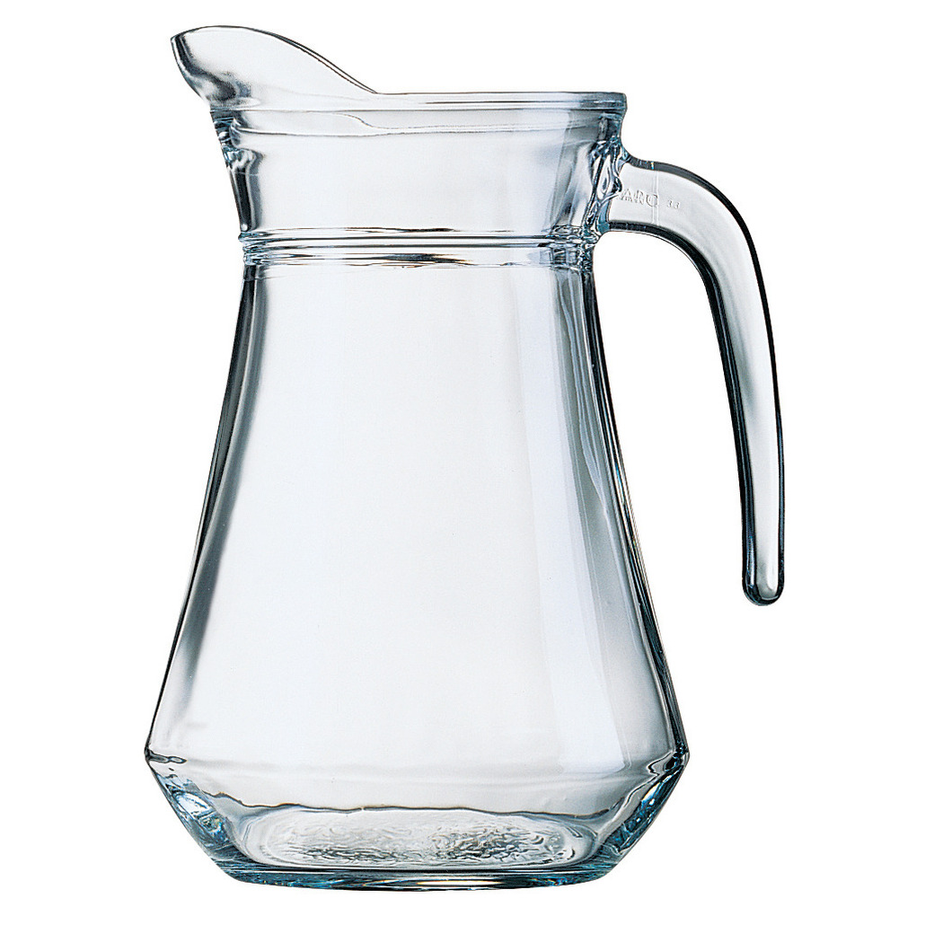Glazen schenkkan-karaf 1,3 liter