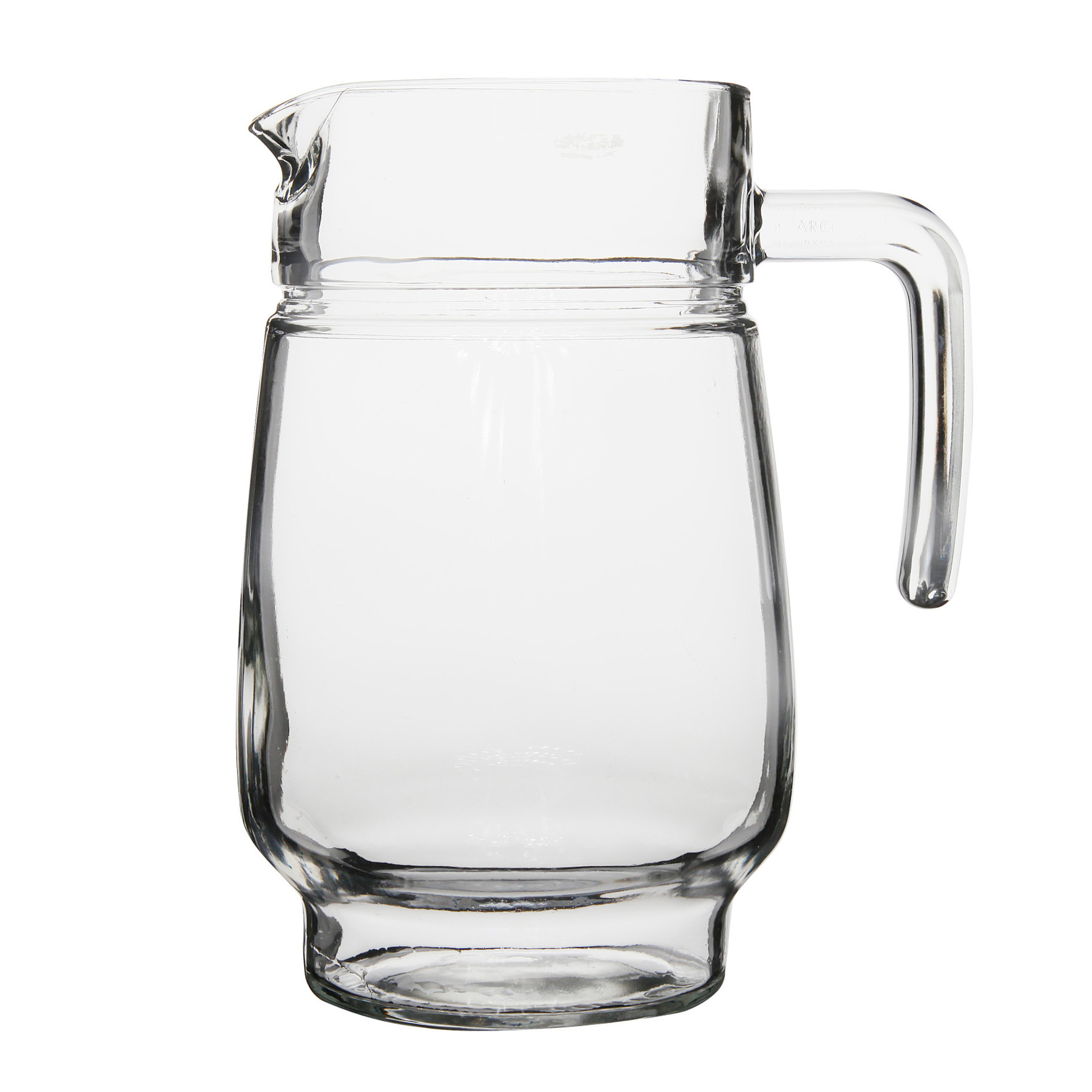 Glazen schenkkan-karaf 1,6 liter