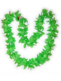 Hawaiikrans/hawaiislinger groen