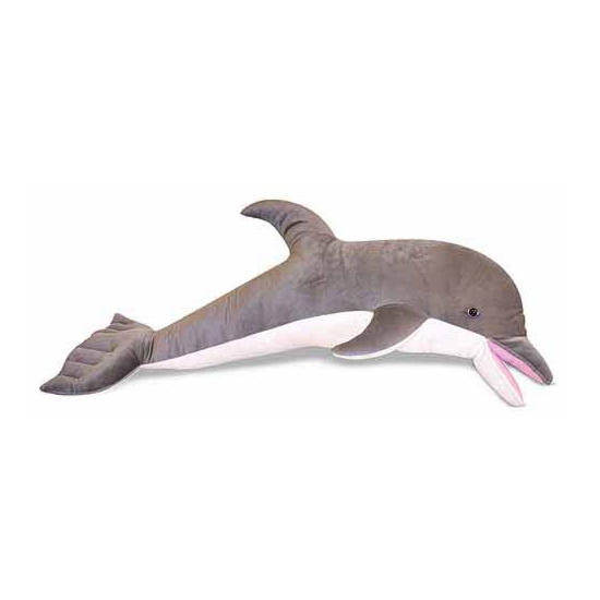 Grote dolfijn knuffeldier 1 meter