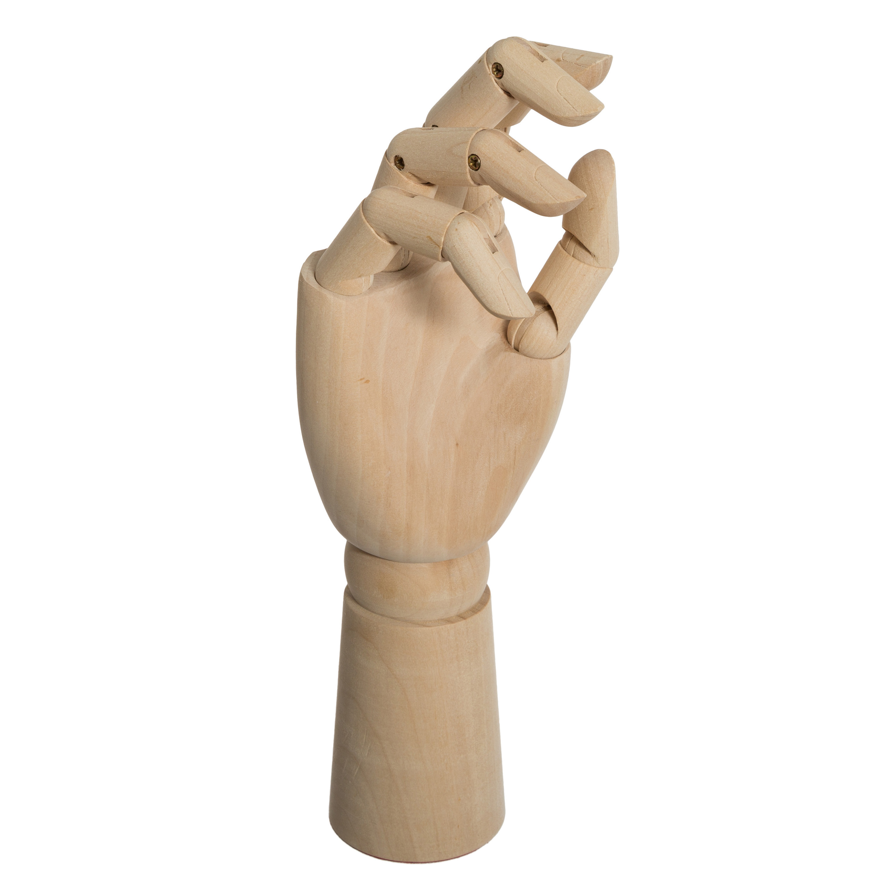 Houten anatomie model hand lichaamsdeel schilderen-tekenen 30 cm instelbaar