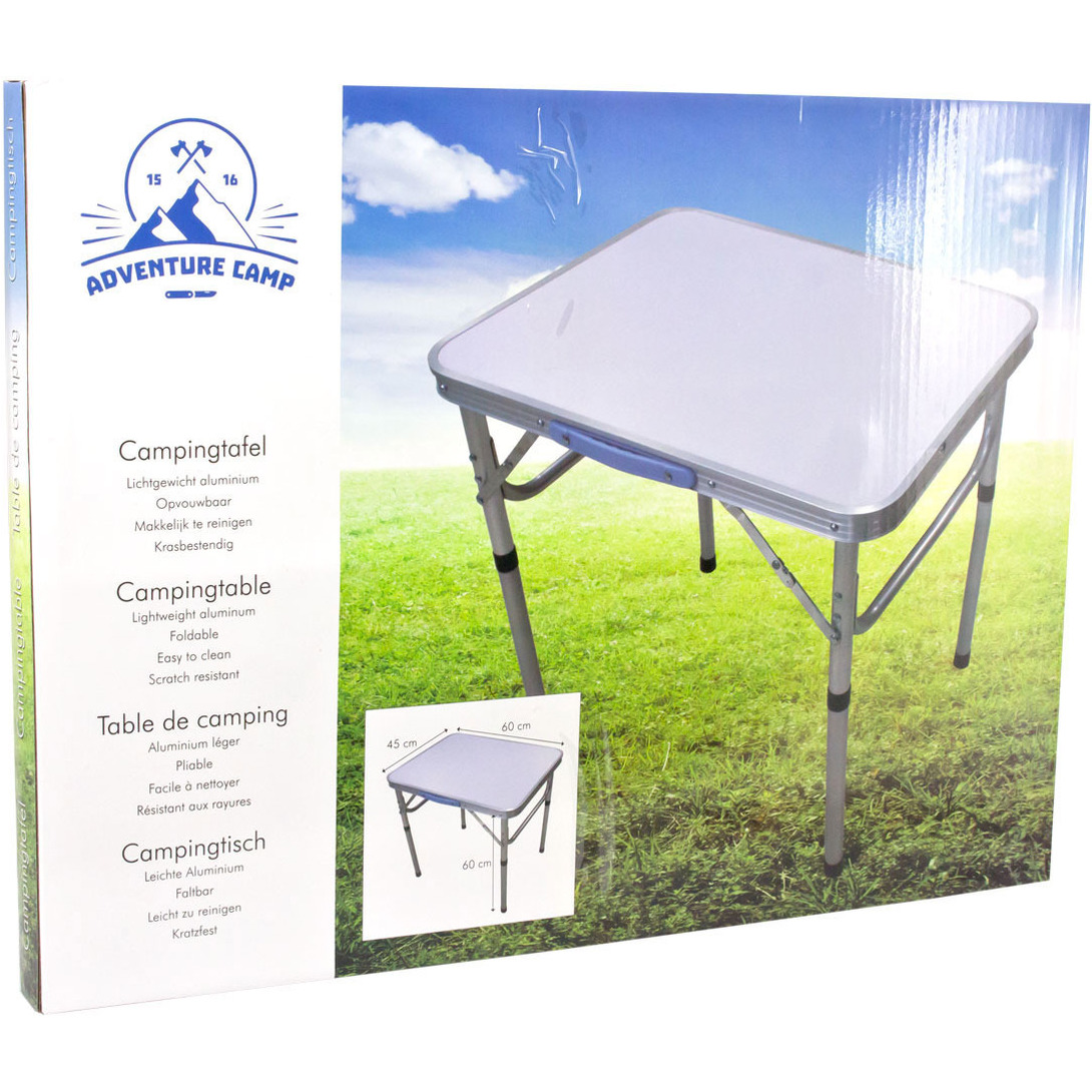 anker salto salon Inklapbare camping tafel 60 x 45 cm - Partyshopper Outdoor & Vakantie winkel