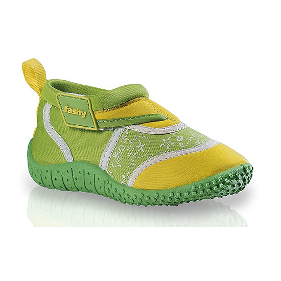 Kinder waterschoenen groen/geel
