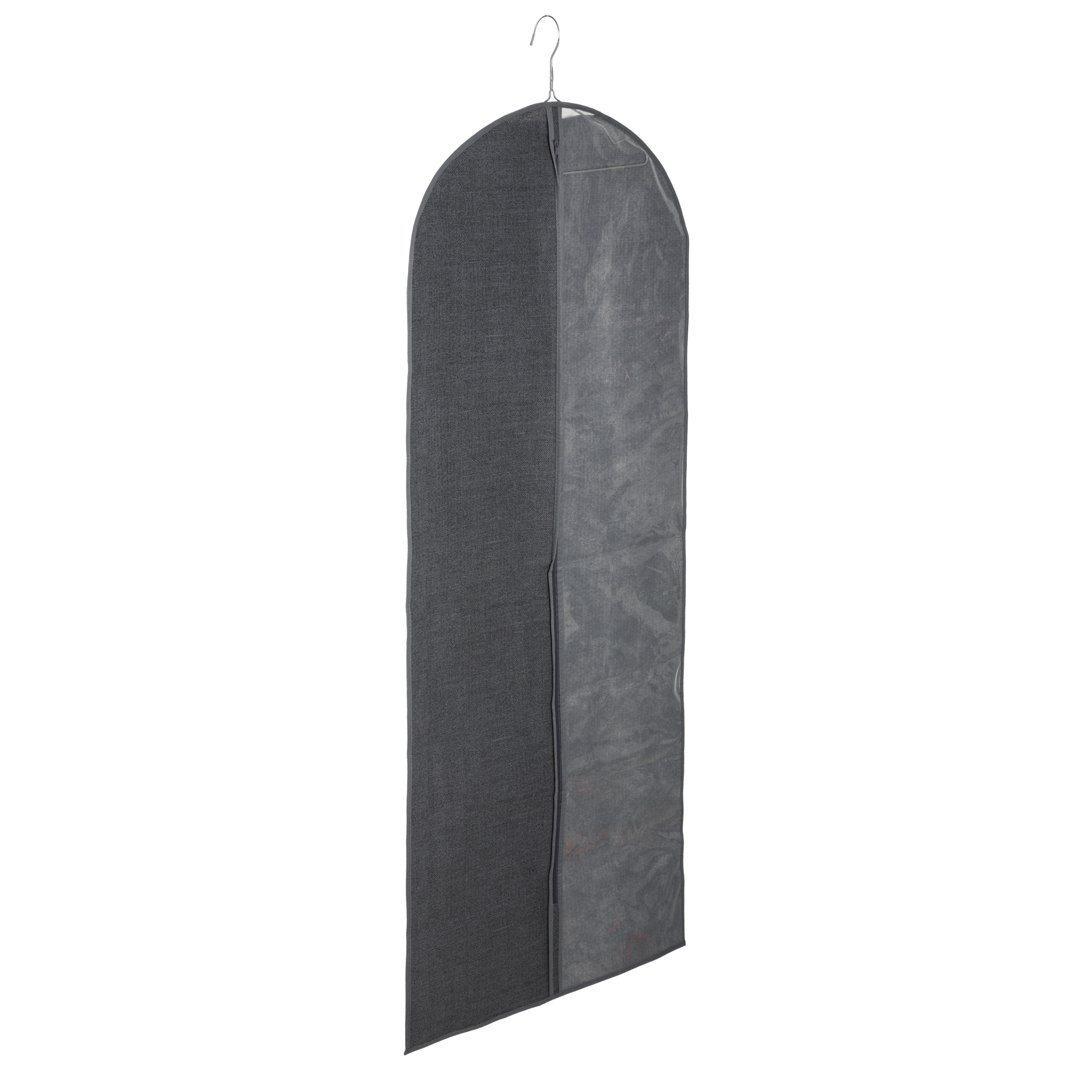 Kleding-beschermhoes linnen grijs 130 cm