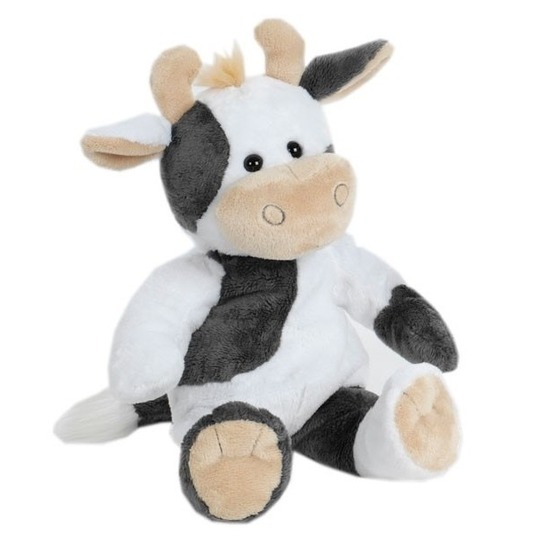 Knuffel koe zittend 35 cm knuffels kopen