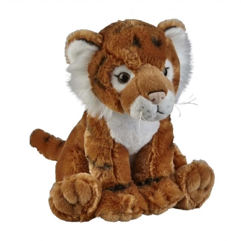 Knuffel tijger bruin 30 cm knuffels kopen