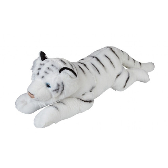 Knuffel tijger wit 60 cm knuffels kopen