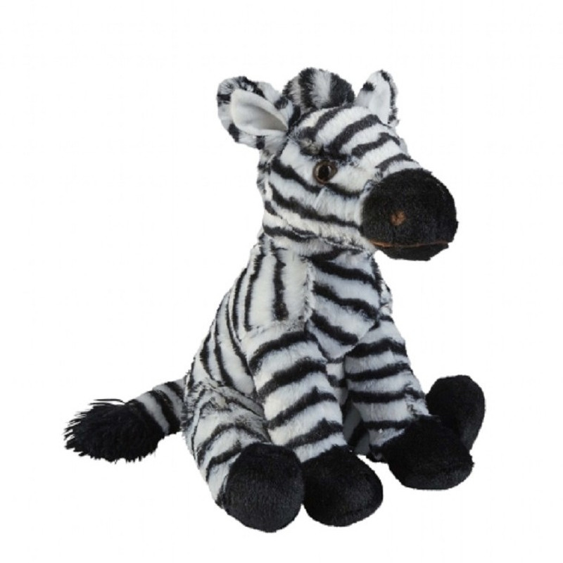 Knuffel zebra bruin 30 cm knuffels kopen