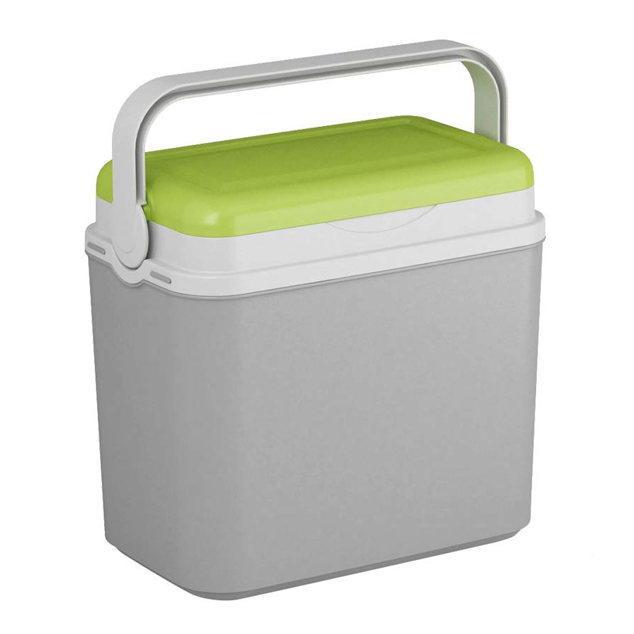 Koelbox grijs-groen 10 liter 30 x 19 x 28 cm