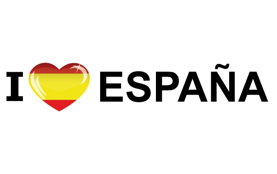 Koffer stickers I Love Espana