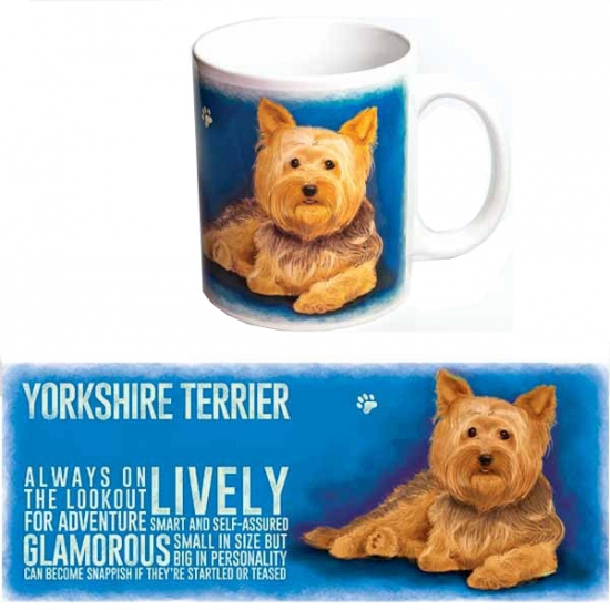 Koffie mok Yorkshire Terrier hond 300 ml