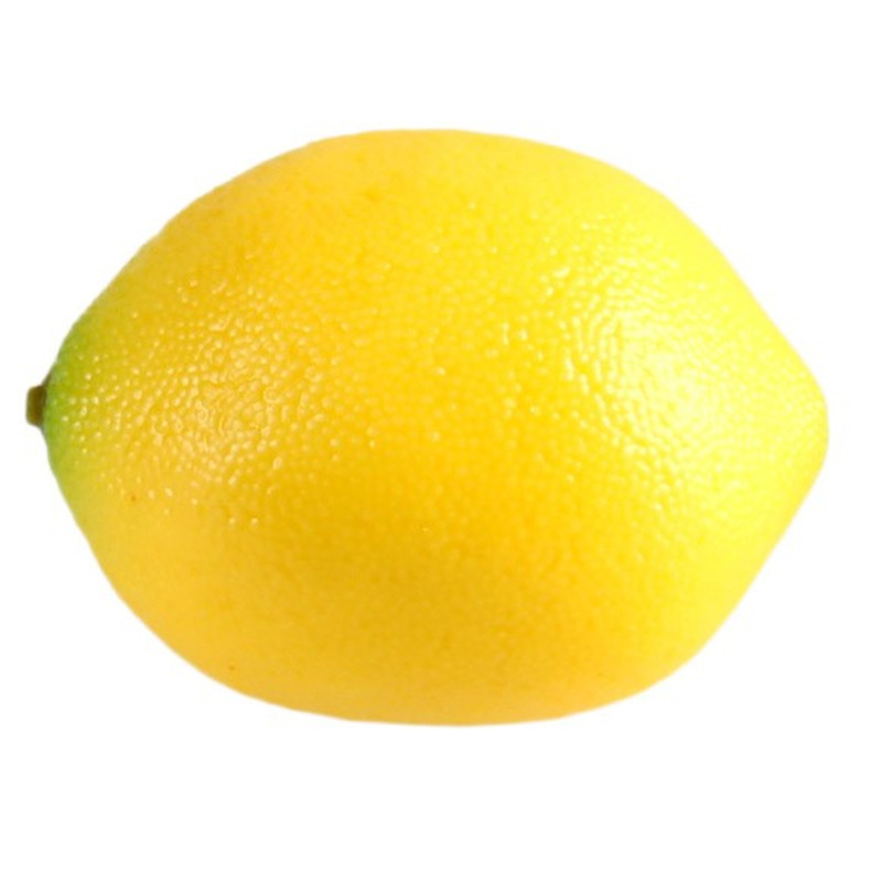 Kunst fruit citroenen van 7 cm Namaak-nep fruit