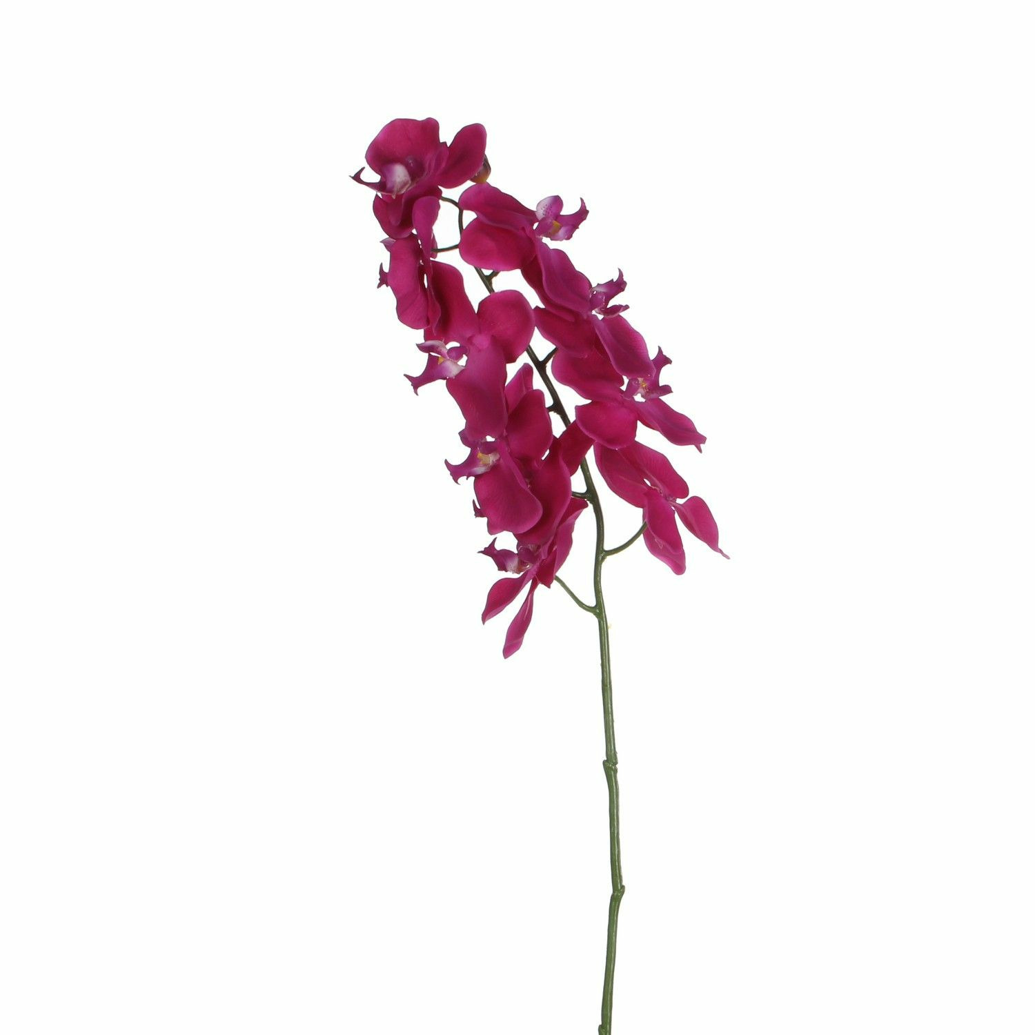 Kunstbloem Orchidee tak diep roze 71 cm losse steel Kunst zijdebloemen