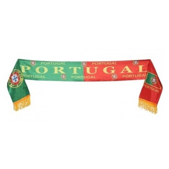 Landen supporter sjaal Portugal 130 cm