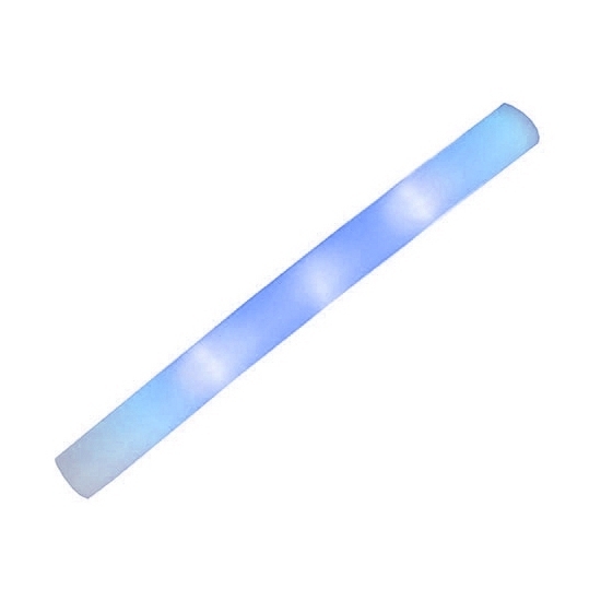 Lichtgevende foam staaf blauw