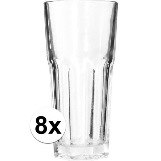 Longdrink glas 8 stuks