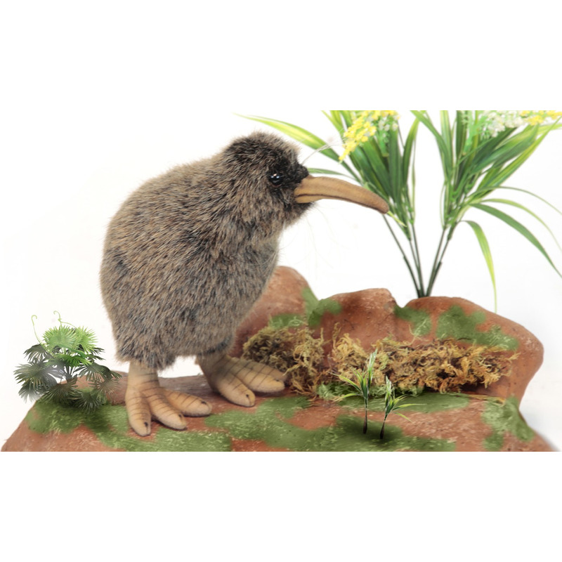 Luxe kiwi vogel van pluche 28 cm