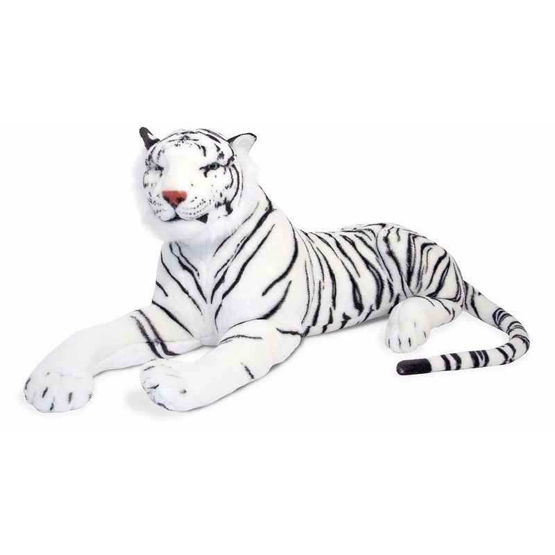 Mega witte tijger 100 cm