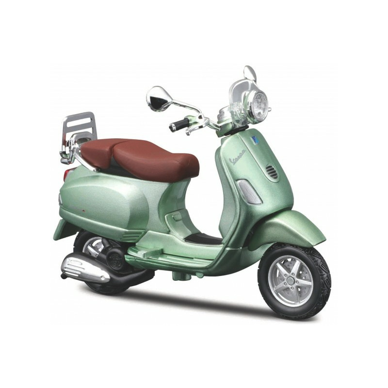 Model scooter-speelgoed scooter Vespa LXV groen schaal 1:18-10 x 4 x 5 cm