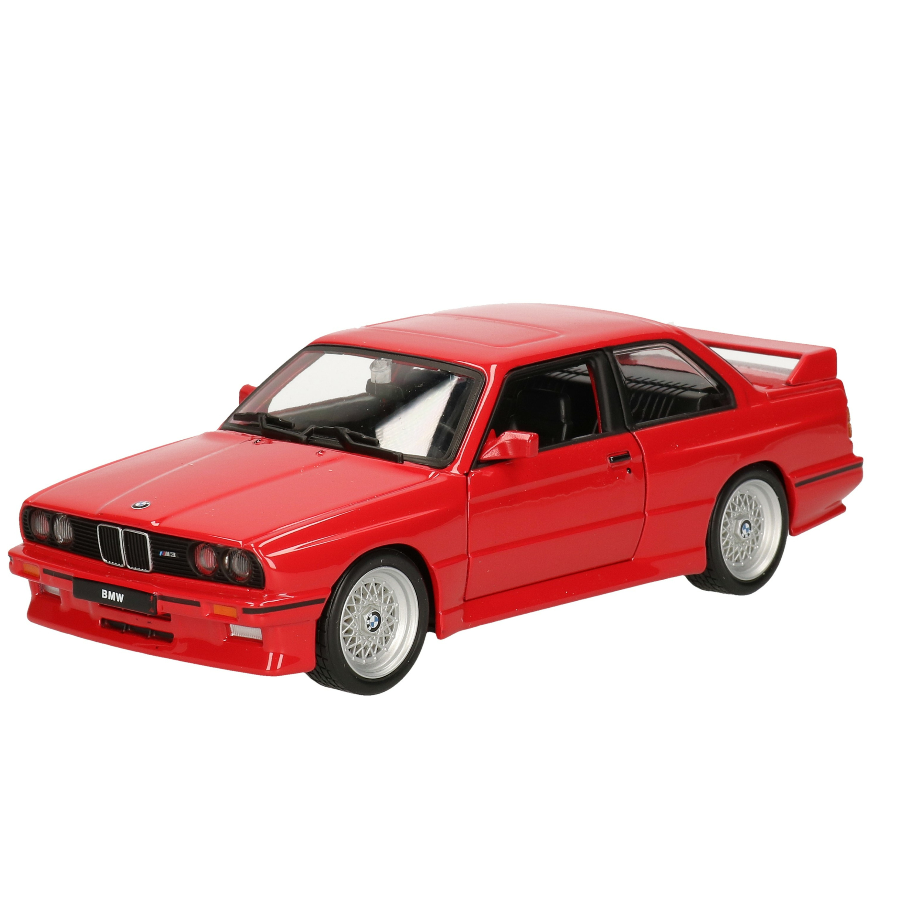 Modelauto-speelgoedauto BMW M3 1988 schaal 1:24-17 x 7 x 5 cm