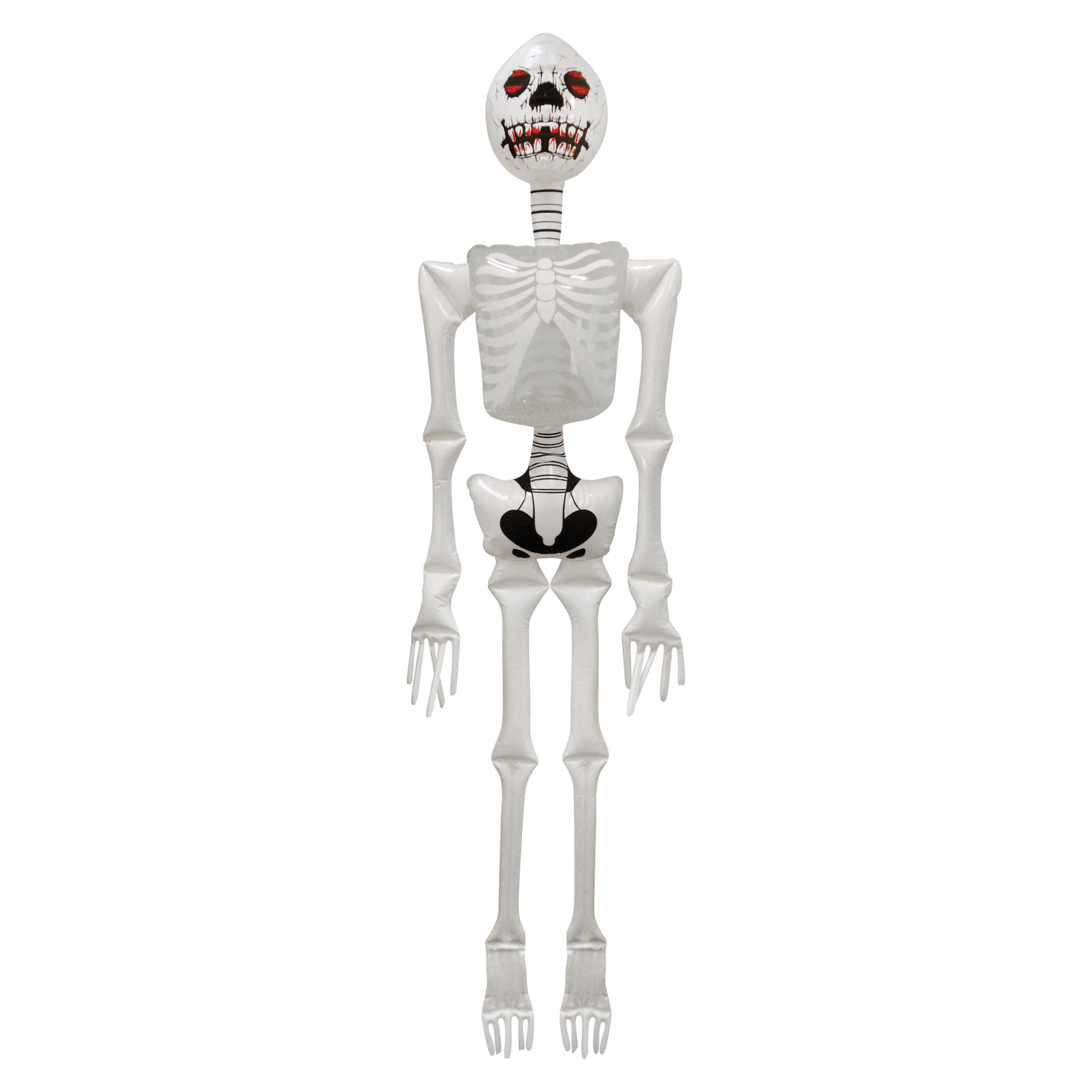 Opblaasbaar skelet Halloween versiering 183 cm