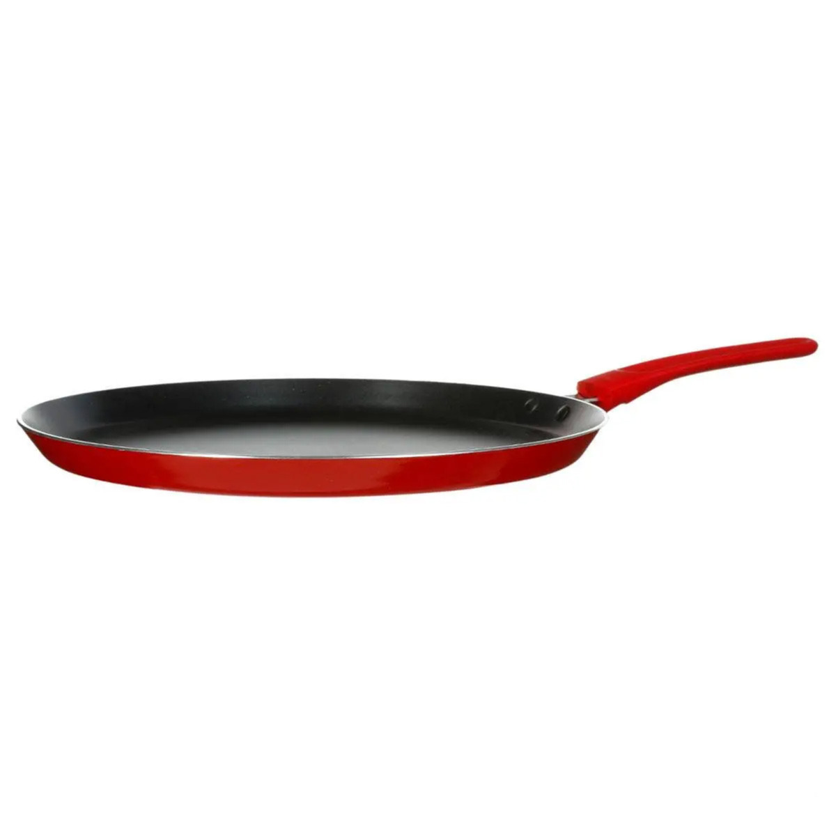 Pannenkoekenpan Alle kookplaten geschikt rood-zwart dia 28 cm