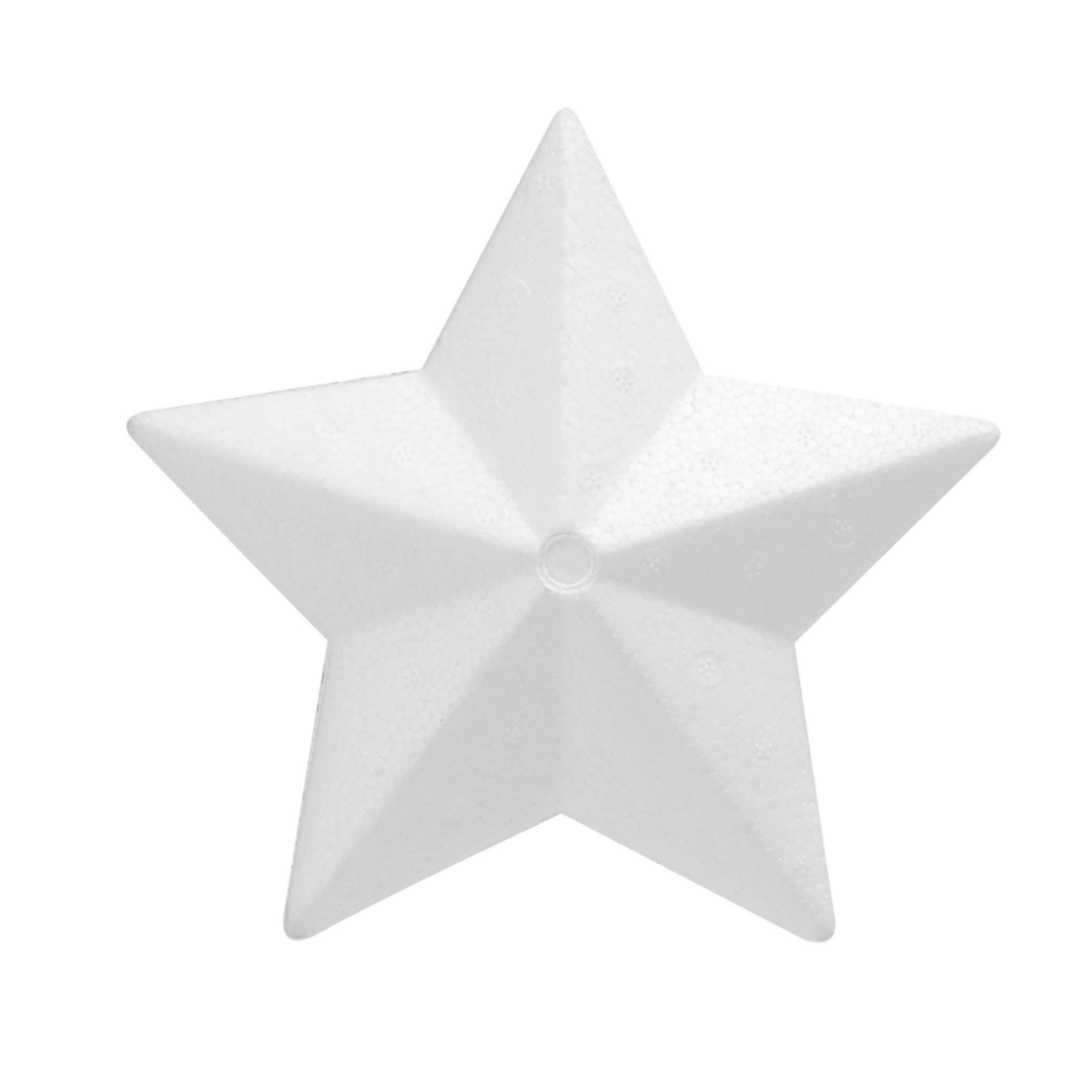 Piepschuim hobby knutselen vormen-figuren ster van 15 cm