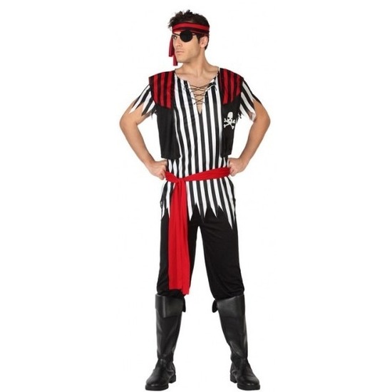 Opwekking Baan fluweel Carnaval piraten verkleedkleding Jack voor heren - Partyshopper  Geschiedenis kostuums winkel