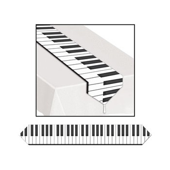 Plastic tafelloper piano