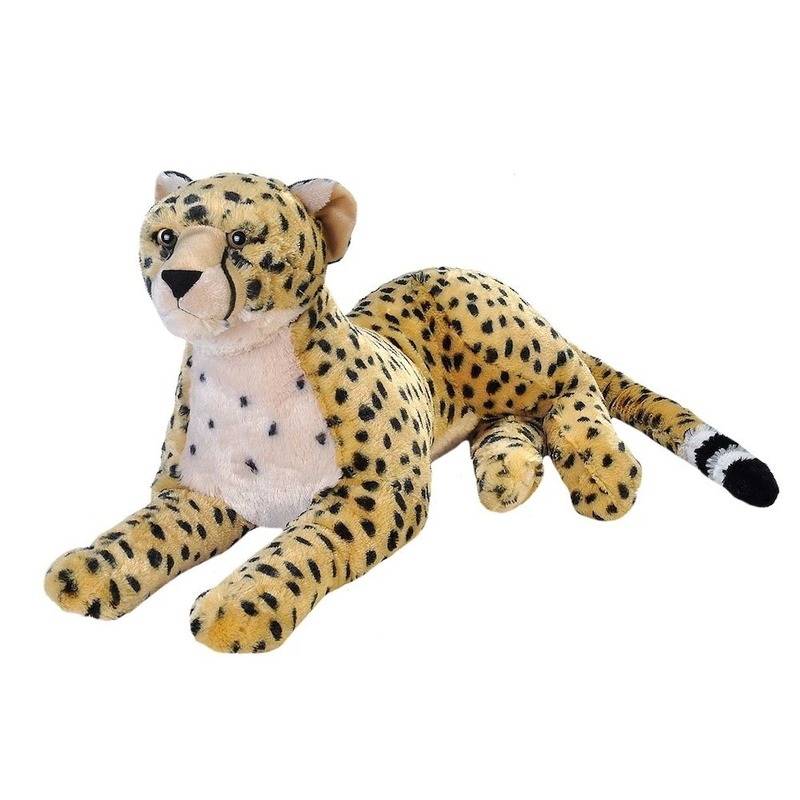 Pluche cheetah knuffels 76 cm