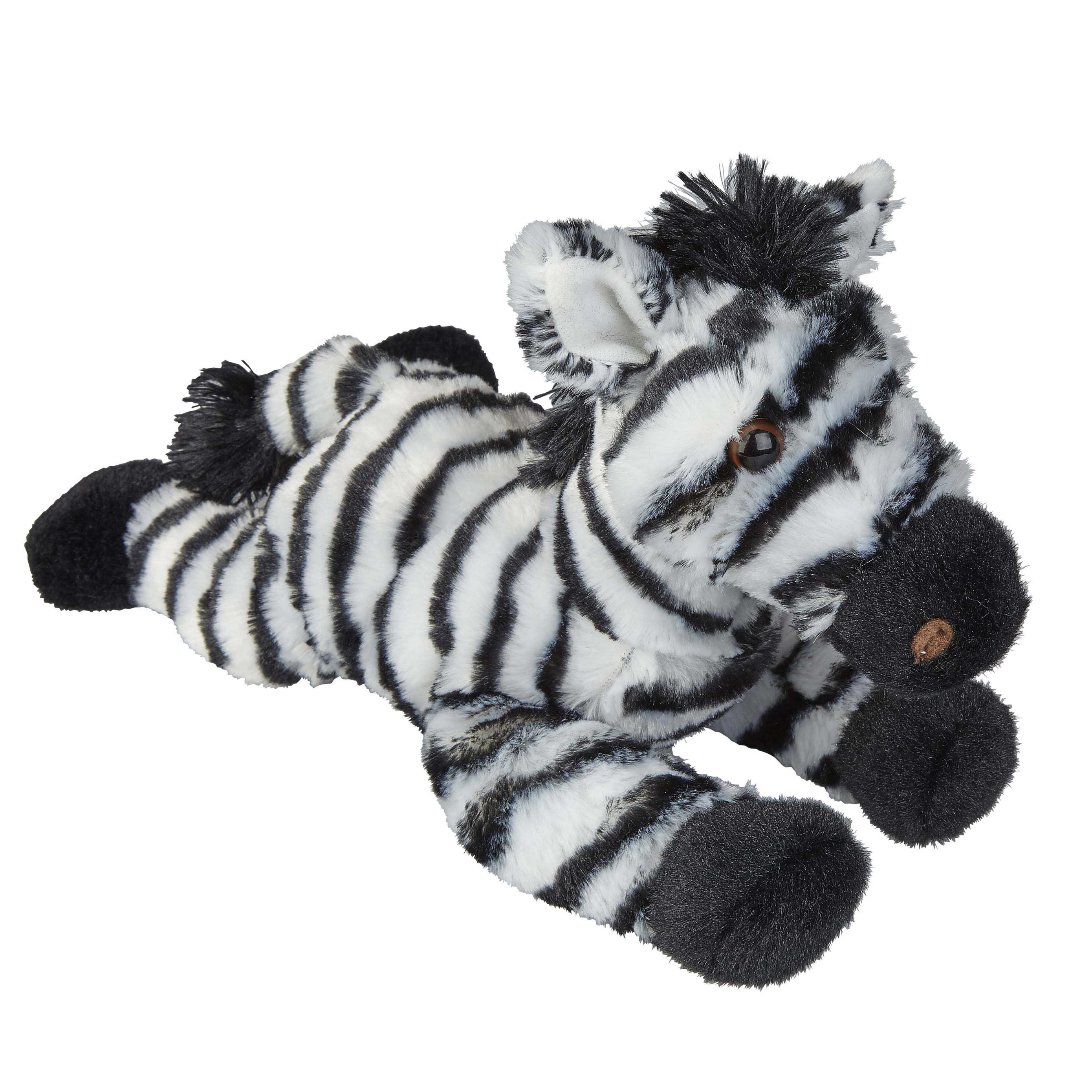 Pluche knuffel dieren Zebra 25 cm