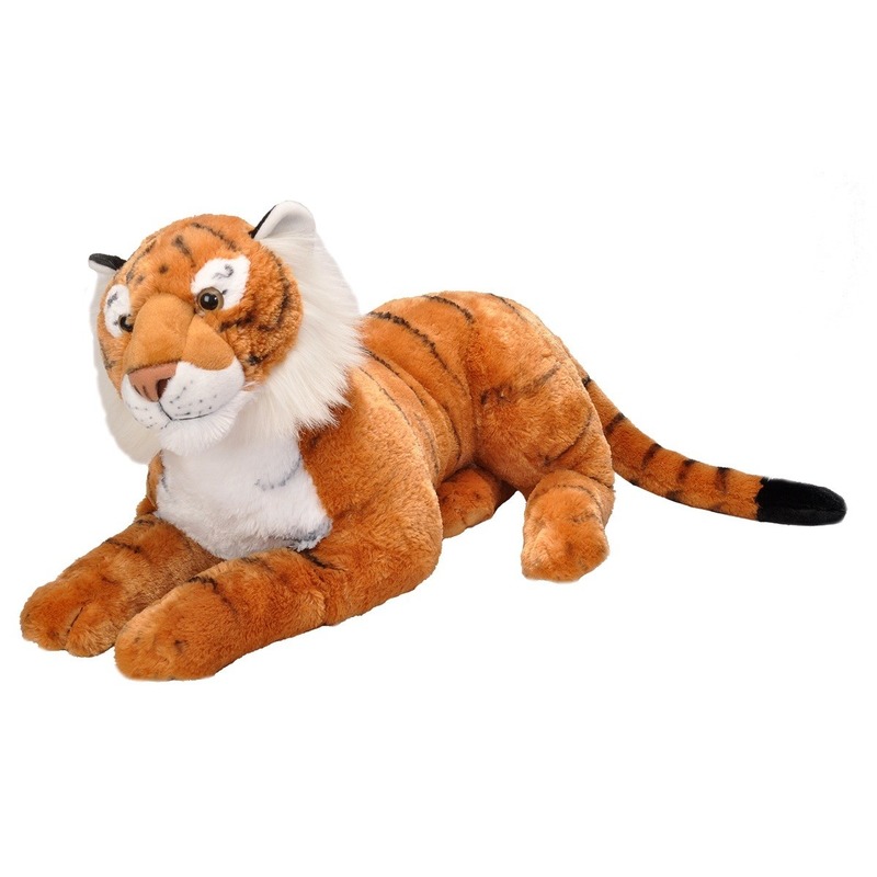 Pluche tijger knuffels 76 cm